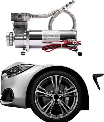 Produktbild von Luftfederungskompressor, 200PSI, 50L/min Durchflussrate, Silber