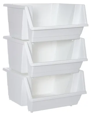 Obrázek produktu pro Zásuvkový organizér 3patrový, 45 x 41 x 66 cm - bílý