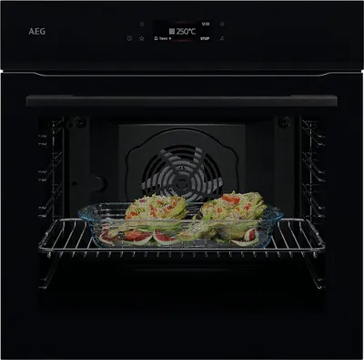 AEG NBE7P60SB MealAssist Pyrolyse Backofen Schwarz