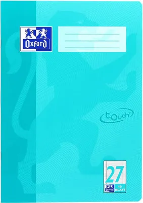 Produktbild von Oxford Schulheft A4 Lin 27 aqua 16Bl