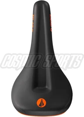 Image de SDG MTB -Sattel Bel-Air 3.0 MAX, alliage léger, 7x7mm, noir/orange
