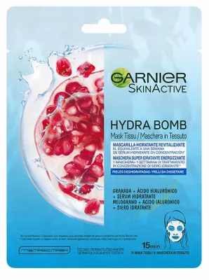 Immagine prodotto di Garnier Skinactive Hydrabomb maschera viso rivitalizzante