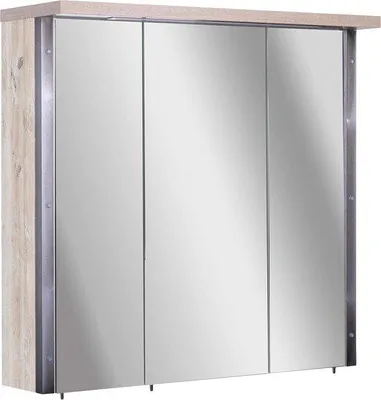 Immagine prodotto di Specchiera in acciaio inossidabile, 76 x 16 x 73,5 cm