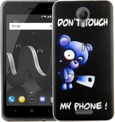 Produktbild von Handy Hülle für Wiko Jerry 2 Bär mit Beil Smartphone Cover Bumper Schale Etuis