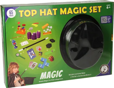 Image de Magic Kit de magie avec chapeau Boîte à magie pour enfants Jouets de magie