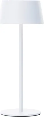 Image de LED blanc réglable Lampe de table à batterie Lampe de table à intensité variable Lampe de table sans fil Chambre à coucher Bar Restaurant