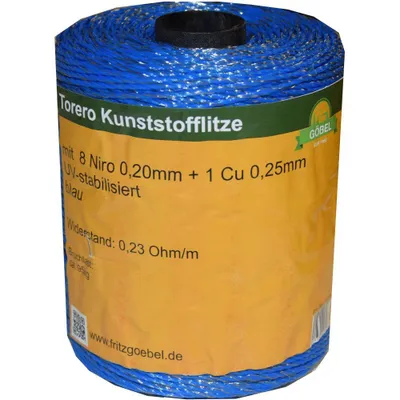Produktbild von Torero Kunststofflitze 400m - blau