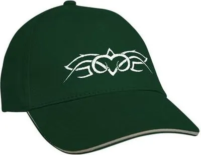 Produktbild von Baseballcap mit Einstickung Tribal 68351  in versch. Farben Color - grün
