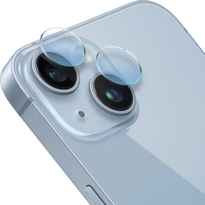 Immagine prodotto di Cover fotocamera ibrida per iPhone 14, trasparente