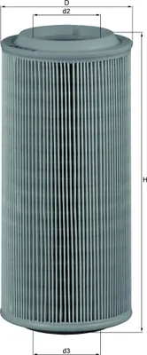 Produktbild von Luftfilter KNECHT LX 685 für VW Lupo (6X1, 6E1) Filtereinsatz