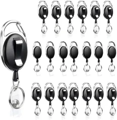 Produktbild von Einsteckbare Schlüsselanhänger für ID-Karten 10er Pack