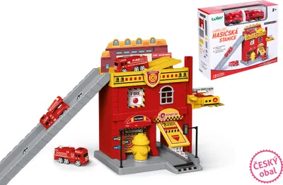Immagine prodotto di Caserma dei vigili del fuoco 37x17,5x21 cm - Confezione ceca