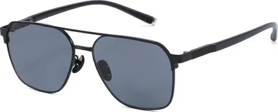 Produktbild von INF Trendige polarisierte Sonnenbrille mit Etui Grau