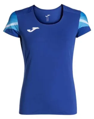 Image de T-shirt à manches courtes Joma Elite Xi Bleu M Femme Bleu M
