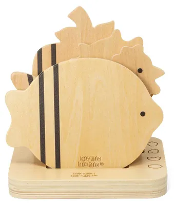 Produktbild von Mamamemo – Spiel-Schneidebretter in Tierform – 4-teilig