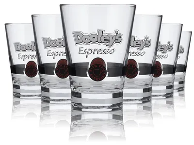 Produktbild von 6x Dooleys Likör Glas Espressoglas Gläser Likörglas Coffeglas Kaffeeglas