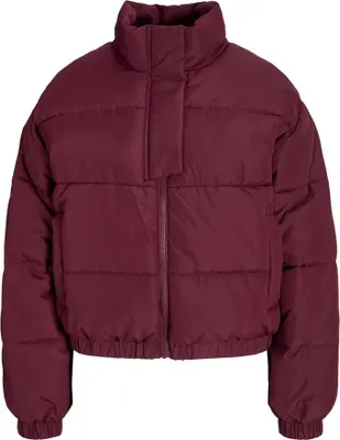Produktbild von Jack & Jones 12278857_2059_XS, Puffer, Uni, Erwachsener, Reißverschluss, Kleidungsknopf, Polyester, Rot