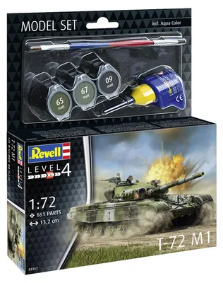 Zdjęcie produktu dla Revell Model Set T-72 M1 1:72