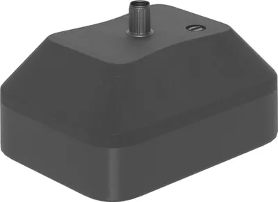 Image de Pied de parasol - Remplissable - 20 l d'eau ou 24 kg de sable - Pour l'extérieur - Noir