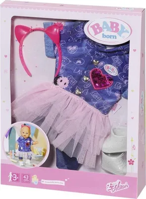 Produktbild von BABY born 829110, Puppen-Kleiderset, 3 Jahr(e), 235 g