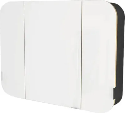 Obrázek produktu pro Zrcadlová skříňka bez osvětlení Devo Sonet 80 x 14 x 60 cm černá dub
