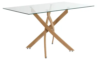 Produktbild von Heritage Glas-Esstisch 140x80cm