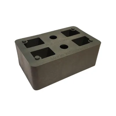 Produktbild von Kunststoff Distanzunterlage 80x50x30 mm – Unterlegplatte bis 2 Tonnen | 1 Stück