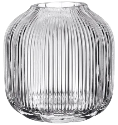Produktbild von Villeroy & Boch 1173360946, Vase mit runder Form, Glas, Transparent, Glänzend, Transparent, Drinnen