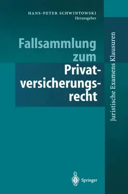 Obrázok produktu pre Fallsammlung zum Privatversicherungsrecht