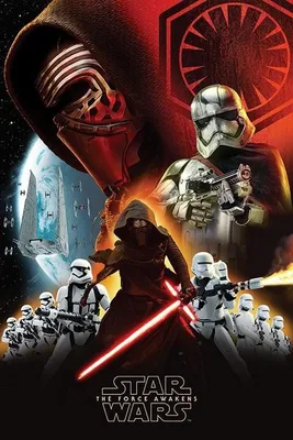 Image de STAR WARS Episode VII - First Order - 61x91,5cm - Affiche Poster