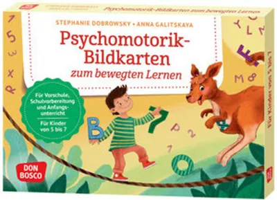 Obrázek produktu pro Psychomotorik-Bildkarten zum bewegten Lernen