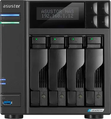 Produktbild von Asustor LOCKERSTOR 4 Gen2 (AS6704T), NAS, Desktop, Intel® Celeron® N, N5105, 4 GB, DDR4