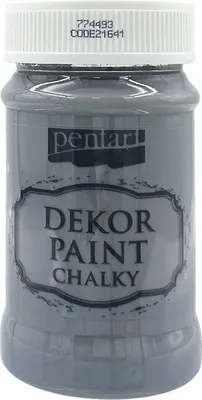 Produktbild von Nachbildung Paint Kreidefarbe graphit - graphit-grau 100ml - PENTART