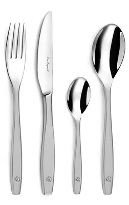 Smeermesser-Set 2er, Edelstahl 18/0, 16,7 cm, spülmaschinengeeignet