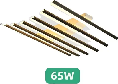 Obrázek produktu pro Stropní svítidlo, moderní design, možnost stmívání, 6 světel, stmívatelné pomocí aplikace a dálkového ovladače
