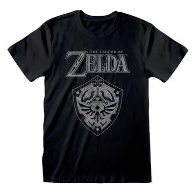 Produktbild von Legend Of Zelda T-Shirt S Distressed Shield