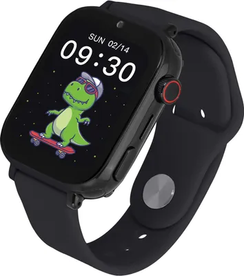Produktbild von Smart hodinky pre deti Nice Pro 4G SIM SOS-Taste 1,85'' displej Schwarz