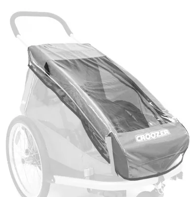 Produktbild von Regenverdeck f.Kinderanh.Croozer 2014 für Croozer Kid 1/Kid Plus 1 ab 2014.