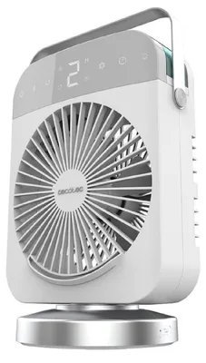 Obrázok produktu pre Cecotec EnergySilence 600 DeskChill Smart Rotate, Domáci lopatkový ventilátor, Čierna, Biela, Strop, 75°, Dotyk, 8 h