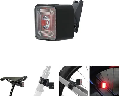 Produktbild von Mvtek Leve Usb Ip66 Rücklicht Durchsichtig 100 Lumens Durchsichtig 100 Lumens