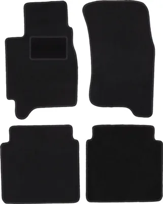 Produktbild von Schwarze Veloursmatten für: Subaru Outback II Kombi, Limousine (1999-2004)