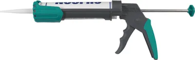 Produktbild von wolfcraft GmbH 1 MG 200 ERGO - Mechanische Kartuschenpresse, Patronenkartuschenpresse, Schwarz, 310 ml, 130 kg, Acrylglas, Silikon, 350 mm