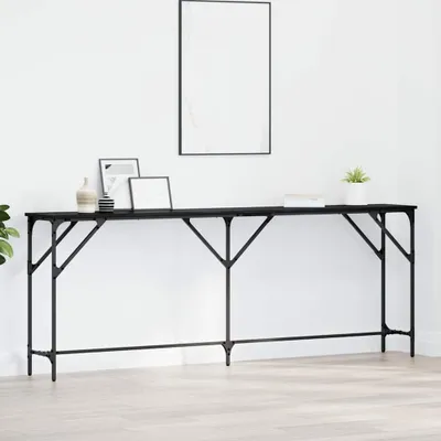 Produktbild von (Angebot 2026)Konsolentisch, Moderner Beistelltisch,Flurtisch, Schwarz Eichen-Optik 200 x 29 x 75 cm GermanyMöbel 56578 - Konsolentische