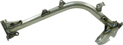Zdjęcie produktu dla Rama, z plyta klinowa Enduro, bez tabliczki znamionowej, niepowlekana - Simson S51, S53, S70, S83