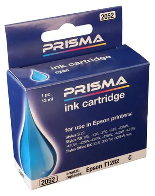 Produktbild von PRISMA 2052 Druckerpatrone für Epson Tintenstrahldrucker, cyan, 13 ml