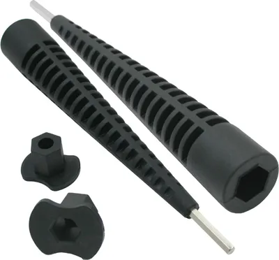 Zdjęcie produktu dla Prodloužení kliky podpěry kliky karavan obytný přívěs 19 + 13 mm 240 mm černá