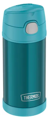 Immagine prodotto di THERMOS FUNTAINER, borraccia per bambini, 0,35 l, mantiene le bevande fresche per 12 ore, colore blu oceano
