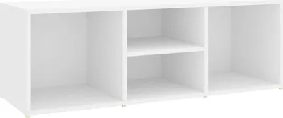 Immagine prodotto di vidaXL Panca per scarpe bianca 105x35x35 cm Materiale a base di legno