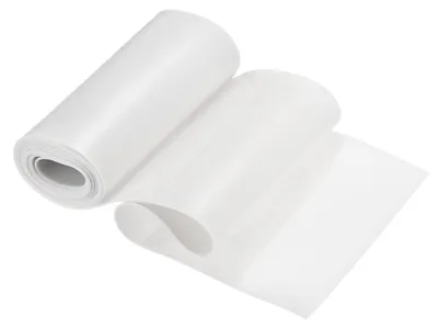 PVC-Streifenvorhang 18x19,5 cm, 10 cm dick, für Lagertür, Weiß