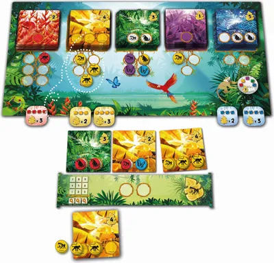 Produktbild von GAME FACTORY Rainforest Legespiel ab 8 Jahren